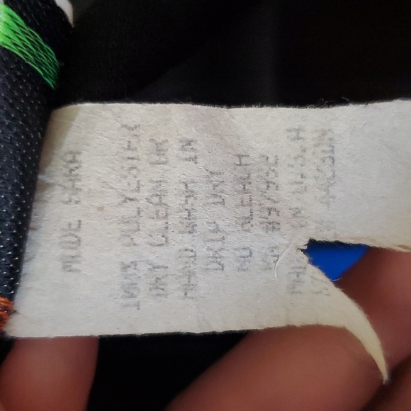 VTG Mode Sara of California black nautical button up blouse - Picture 9 of 10